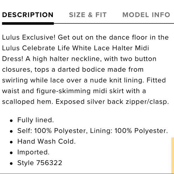 LaceDress - Picture 7 of 8